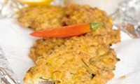 Shrimp and Sweet Corn Cutlet